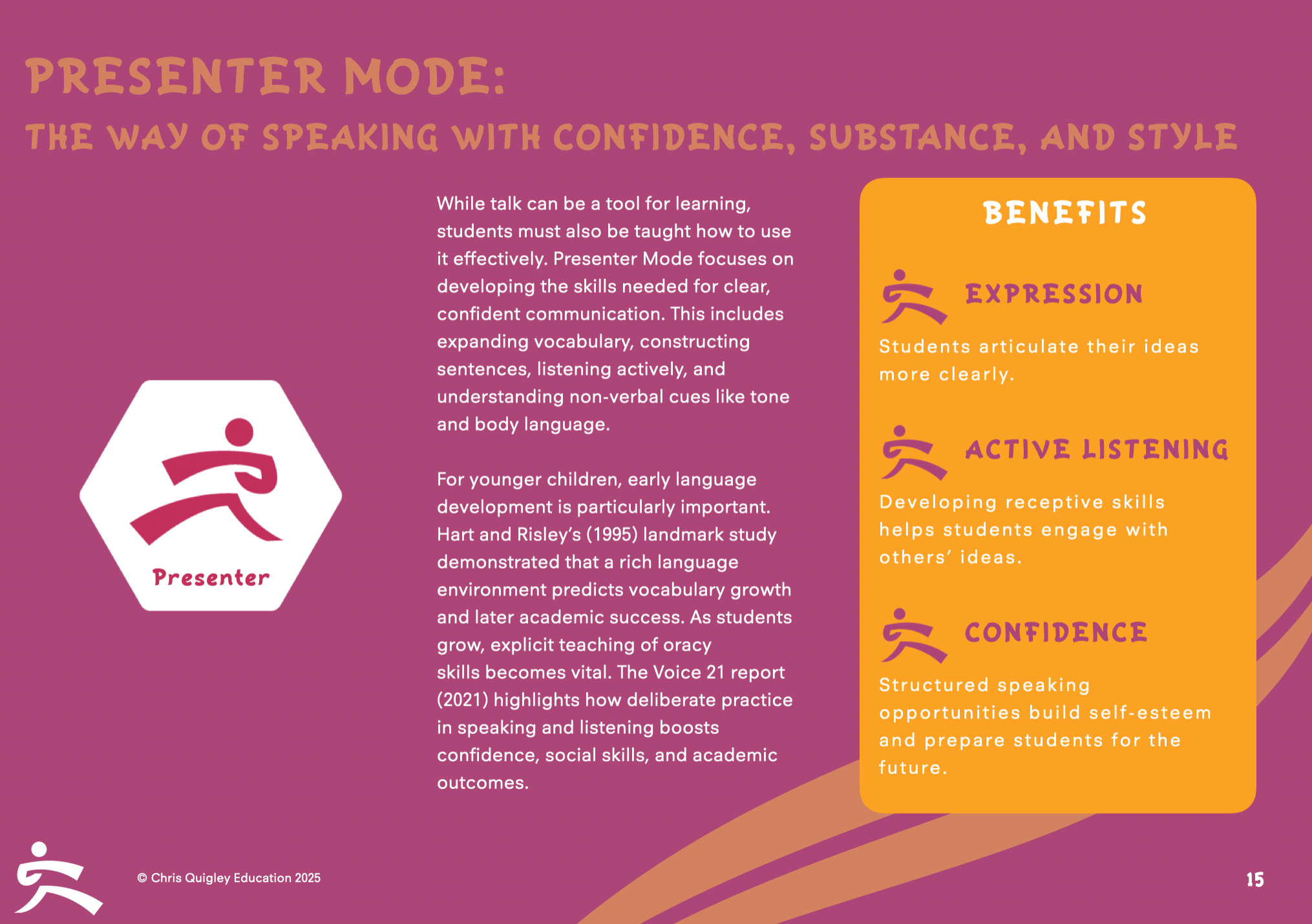 Presenter Mode Infographic