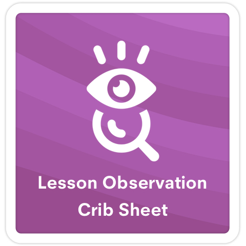 lesson-observation-crib-sheet