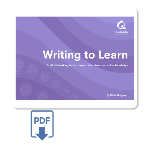 writing-to-learn